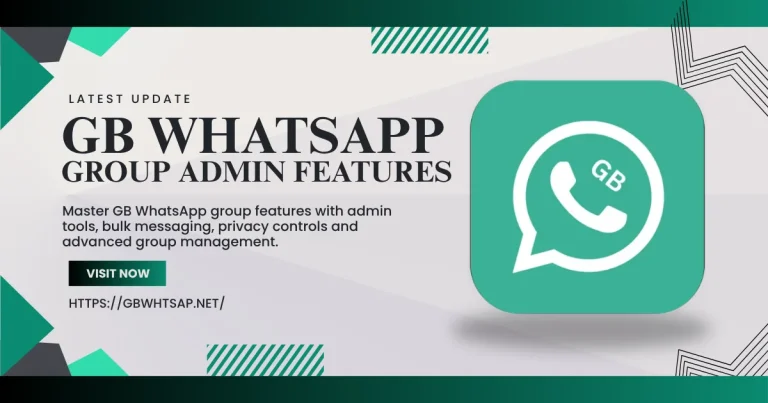 GB WhatsApp Admin Feature