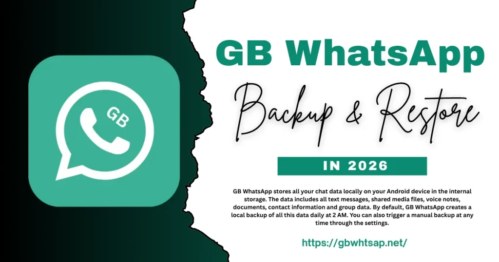 GB WhatsApp Backup & Restore 