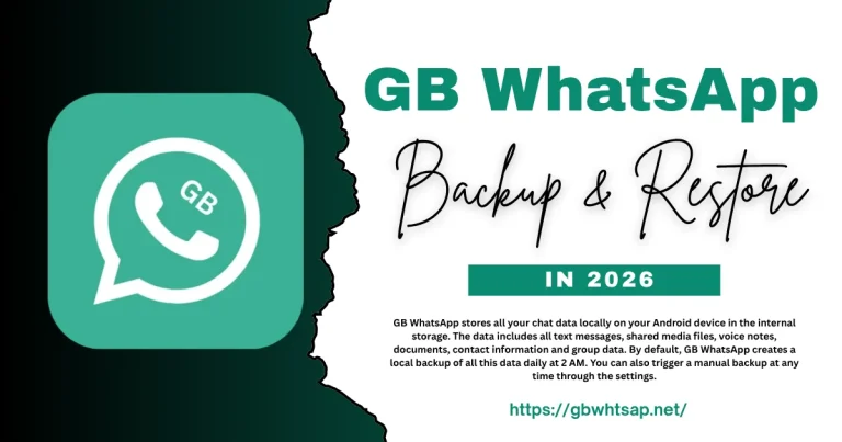GB WhatsApp Backup & Restore