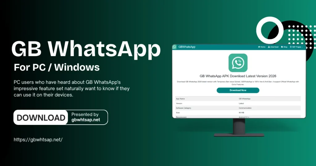 GB WhatsApp for PC Desktop